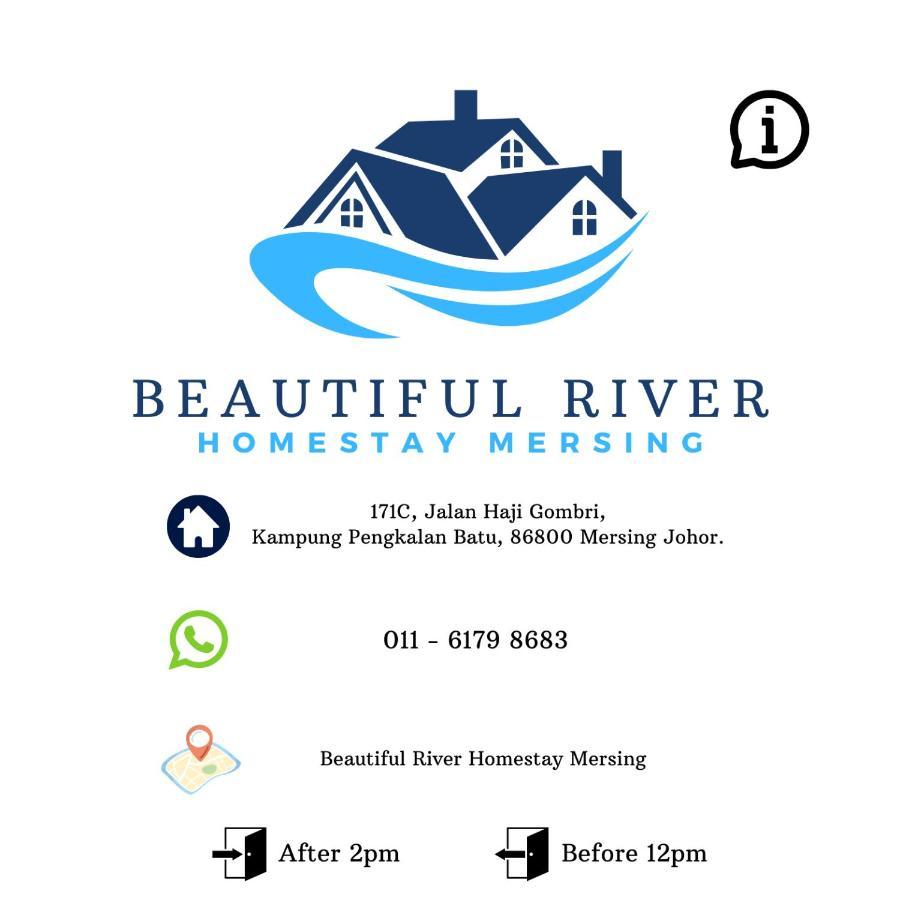 Beautiful River Homestay & Room Mersing Exterior photo